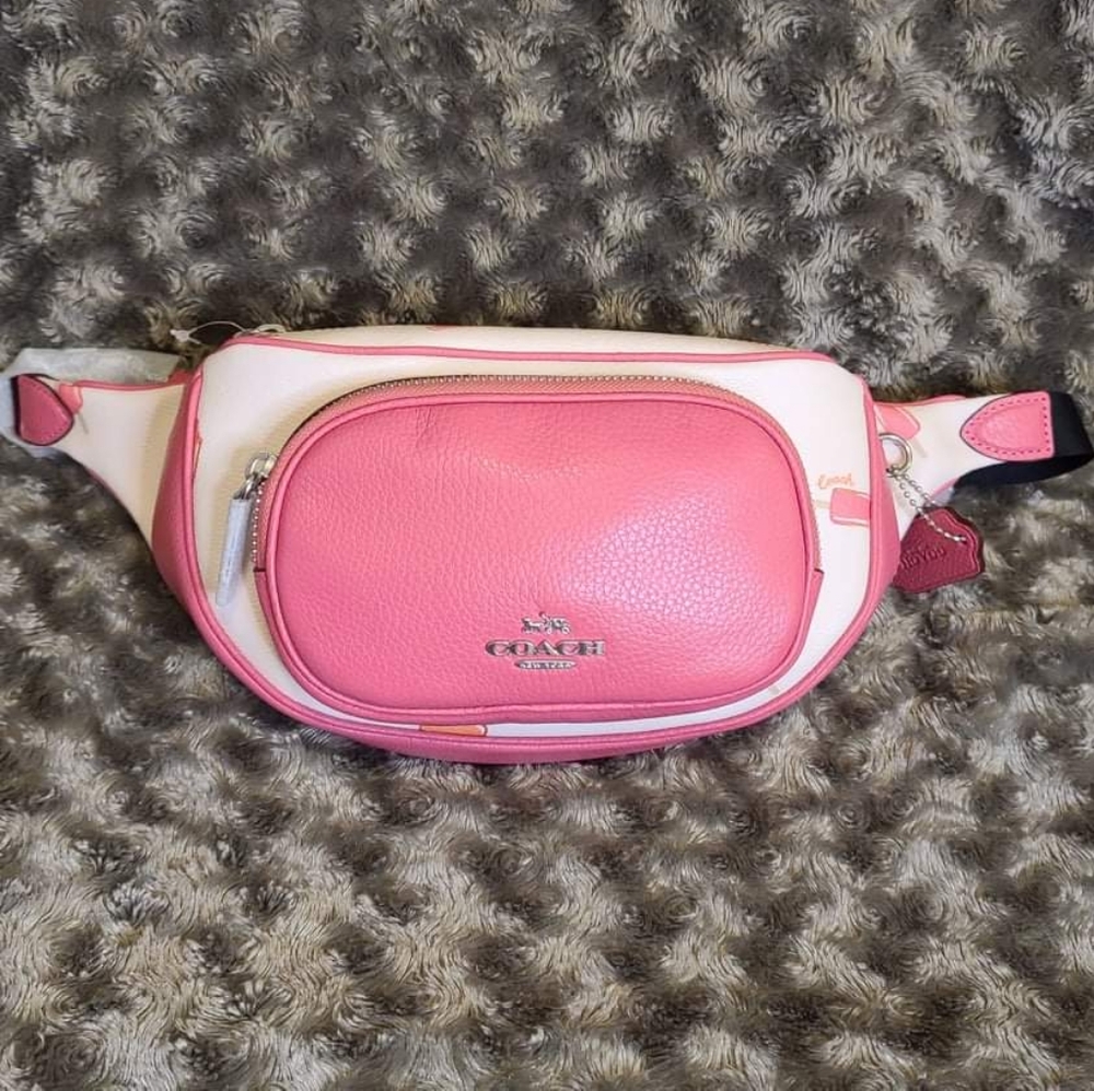 Coach Court Belt Bag with Popsicle Printsv/chalk M